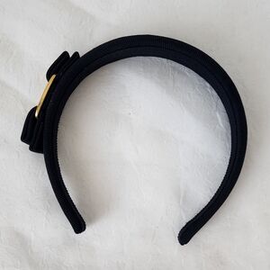 Auth Salvatore Ferragamo Bow Headband